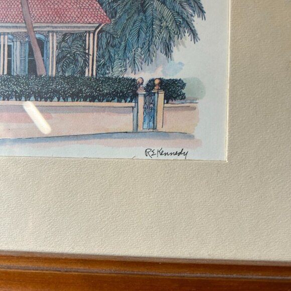 Robert Kennedy Print | Southernmost House Key West | Historic Landmark Art - Picture 8 of 8